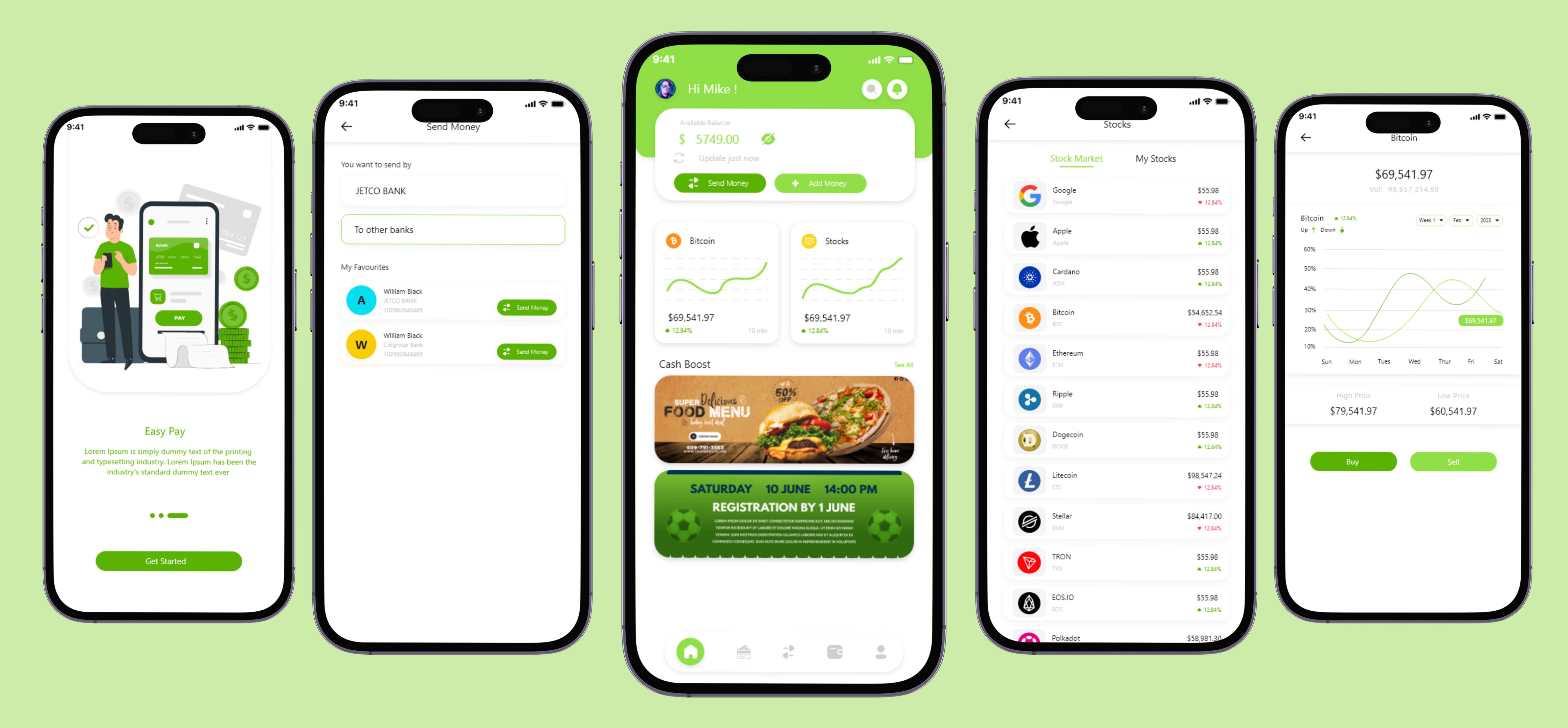 Jecto App Mockup
